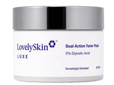 LovelySkin LUXE Dual Action Toner Pads