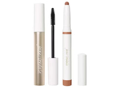 jane iredale ColorLuxe Eye Shadow Stick + Lash Fixation Tubing Mascara Duo - Alabaster & Black