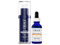 Obagi Professional-C Serum 20% & Nu-Gen Cellular Renewal Serum with NAD+ Duo