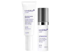LovelySkin LUXE HA Peptide Serum & Ultra-Rich Peptide Moisturizer
