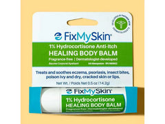 FixMySkin 1% Hydrocortisone Healing Body Balm – Fragrance-Free