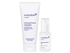 LovelySkin LUXE Clarifying Gel Cleanser & Exfoliating Gel Mild 11%
