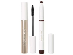 jane iredale ColorLuxe Eye Shadow Stick + Lash Fixation Tubing Mascara Duo - Alabaster & Black