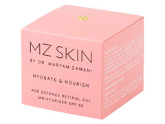 MZ Skin Hydrate & Nourish Age Defence Retinol Day Moisturiser SPF 30