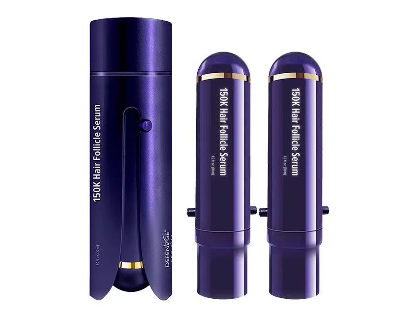 DefenAge Defenage 150K Hair Follicle Serum - Men's Edition - Dispenser & Cartridge