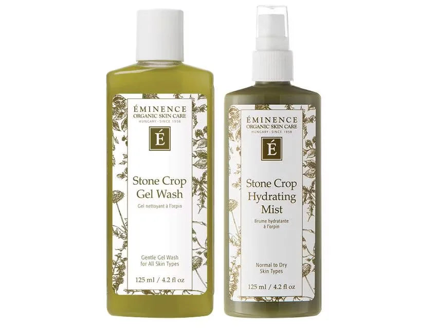 Eminence Organics Stone Crop Gel Wash & Hydrating Mist Duo