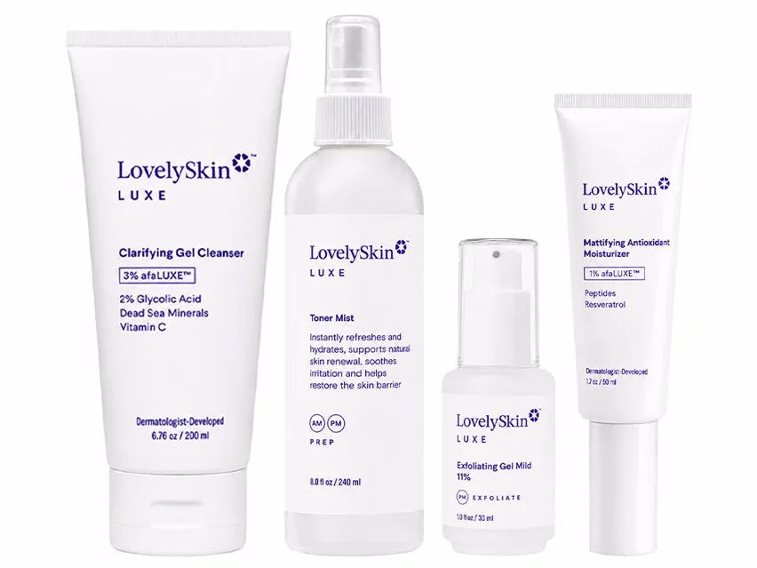 LovelySkin LUXE Daily Care Regimen