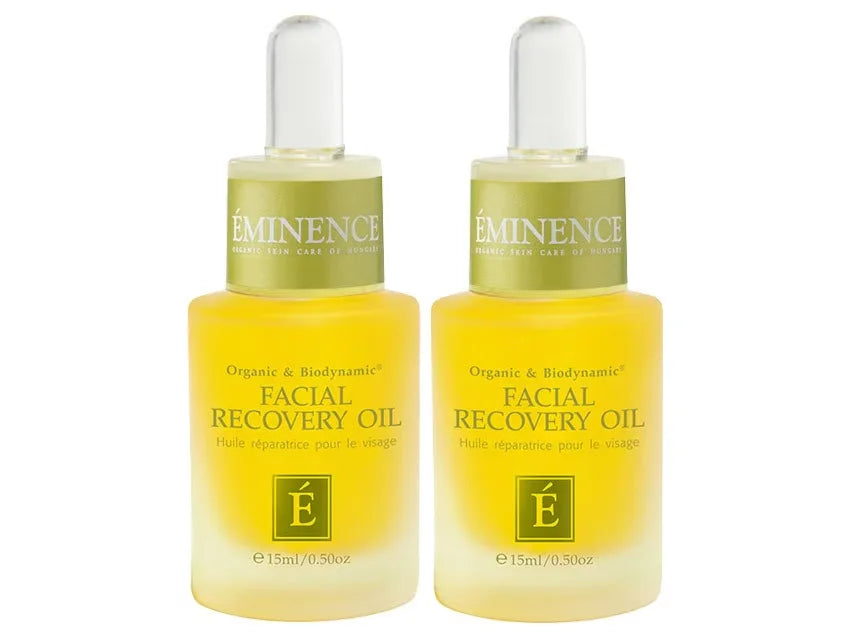 Eminence Organics Facial Recovery Oil Duo