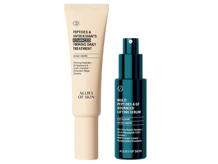 Allies of Skin Advanced Growth Factor Lifting Serum & Moisturizer Duo