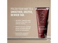 NUDA Sunless DewPolish AHA Body Exfoliant