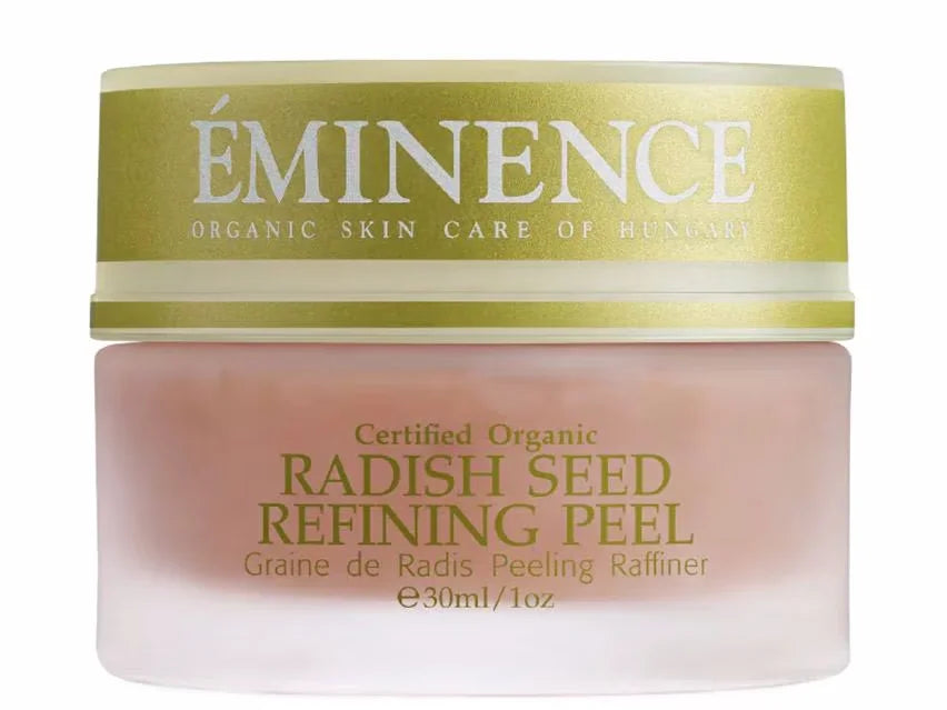 Eminence Organics Radish Seed Refining Peel