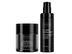 Revision Skincare DermProtect Moisturizer & D·E·J Boosting Serum Duo