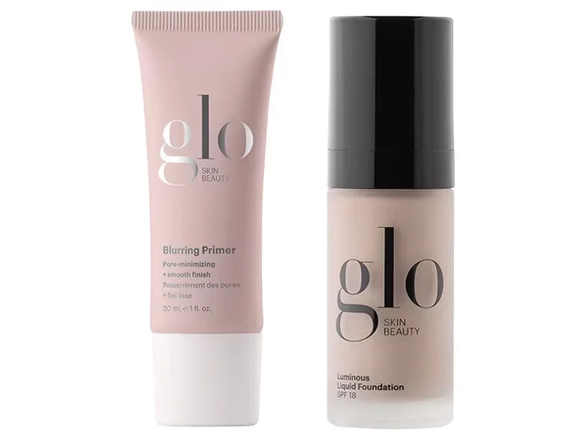 Glo Skin Beauty Blurring Primer & Luminous Liquid Foundation SPF 18 Duo - Alabaster