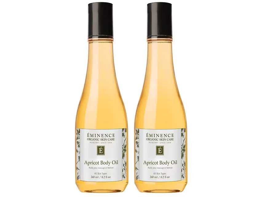 Eminence Organics Apricot Body Oil Duo