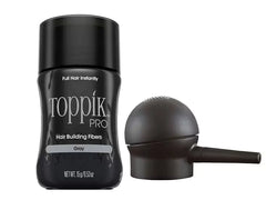 Toppik PRO Hair Building Fibers & Applicator Spray Duo - Auburn - 0.53 oz
