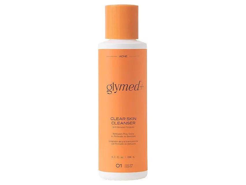 GlyMed Plus Clear Skin Cleanser with Benzoyl Peroxide